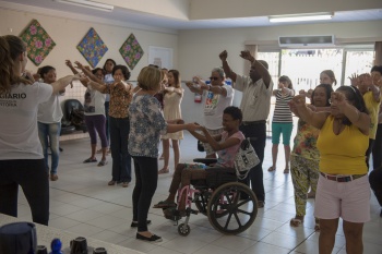 Um ano de educação física adaptada no CRPD