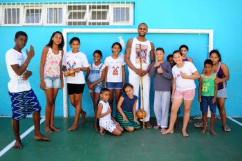 CAJUN de Santo André Oficinas de Capoeira e Balé