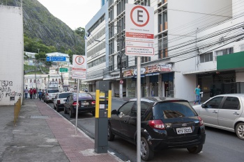 Parquímetro no Centro de Vitória