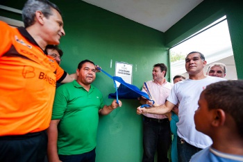 inauguração do campo de resistência