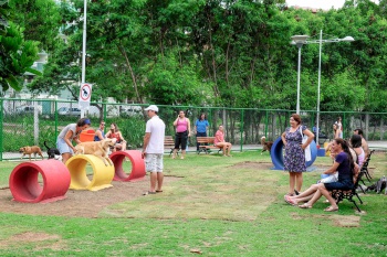 Inauguração Pracão na Praça Nilza Mendes em Jardim Camburi