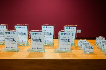 Homenagem aos campeões brasileiros de futebol de areia