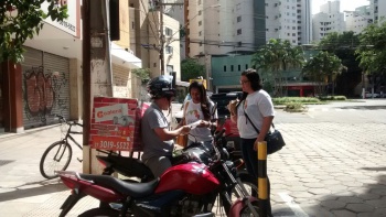 Papo da Cidade no rotativo da Praia do Canto