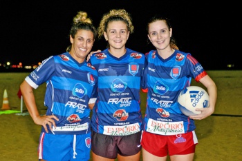 Treinamento Beach Soccer Feminino