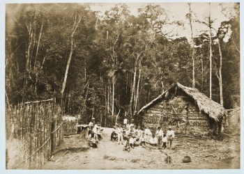 Rancho do engenheiro e agrimensor Amélio Pralon, na Colônia de Santa Leopoldina