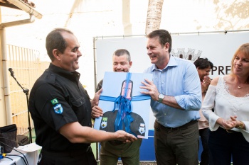 Entrega do Centro de Atenção Psicossocial (caps da ilha