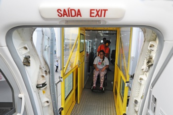Ação com Usuários do CRPD no Aeroporto de Vitória