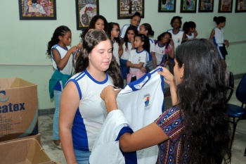 Entrega de uniforme