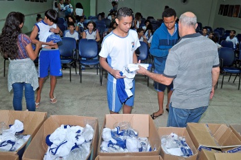 Entrega de uniforme