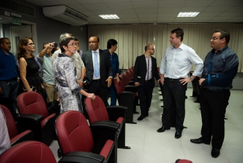 Inauguração do prédio inteligente