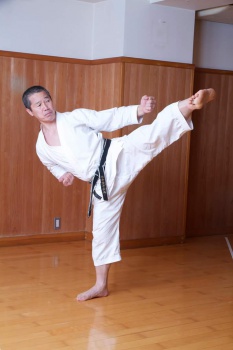 Comitiva da China Karatê - Masao Kagawa