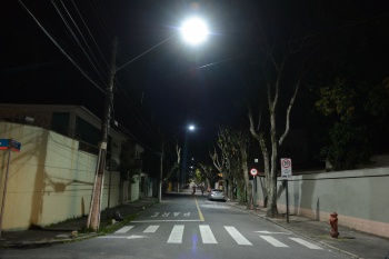 Nova Iluminação nas ruas do Bairro de Lourdes