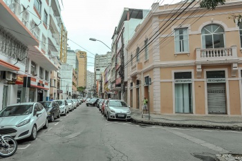 Rua Gama Rosa no Centro de Vitória