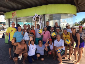 Vôlei no Núcleo de Incentivo ao Esporte