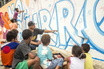 Arte é Nossa no Romão
