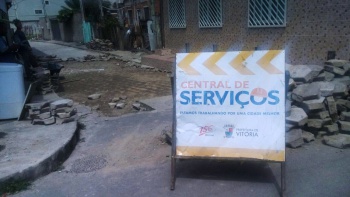 Trecho de rua em Grande Vitória é recuperado pela Central