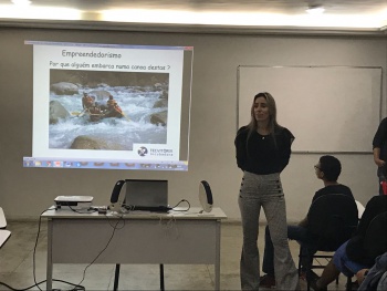 Visita de alunos do Pibic à empresa TecVitória