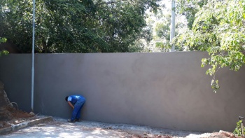 Muro em Santa Cecília