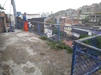 Recuperação do corrimão