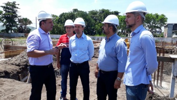 Visita às obras do Centro de Inovação