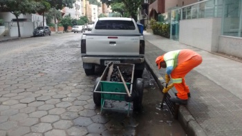Limpeza de bueiros