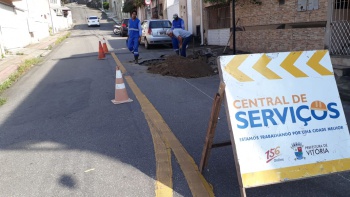 Recuperação de pavimentação e drenagem em Nazath