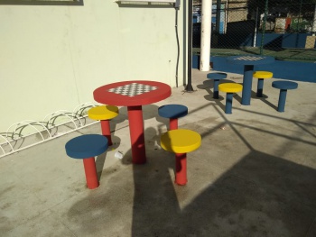 Pintura no CEU de Santo André
