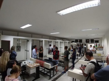 Visita de alunos do EJA ao Ifes