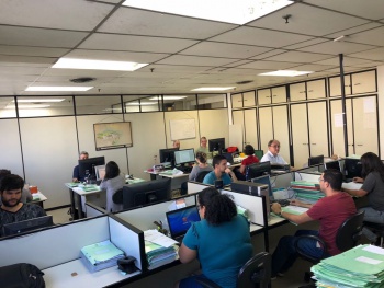Equipe da Gerência de Controle Ambiental
