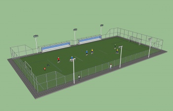 Campos de futebol em grama sintética