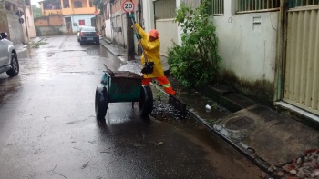 Limpeza de bueiros na Grande Vitória
