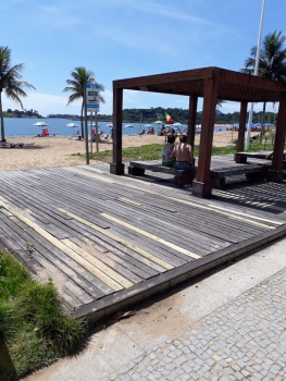 reparo em deque de camburi