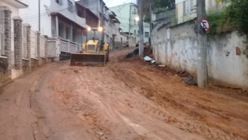 Ladeira Santa Clara recebe obras de recuperação