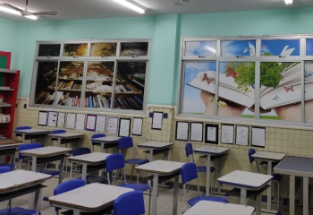 Manutenção na Emef Rita de Cássia