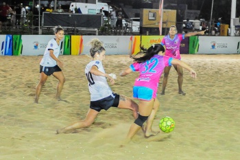 Copa Vitória de Futebol de Areia - Final da Categoria Feminino entre Rio Branco Beach Soccer versus São Pedro Beach Soccer
