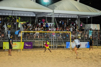 Copa Vitória de Futebol de Areia - Final da Categoria Feminino entre Rio Branco Beach Soccer versus São Pedro Beach Soccer