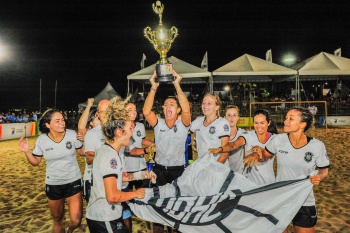Copa Vitória de Futebol de Areia - Final da Categoria Feminino entre Rio Branco Beach Soccer versus São Pedro Beach Soccer