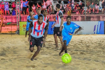 Copa Vitória de Futebol de Areia - Final da Categoria Masculino entre River PSNE versus BAVI Jesus de Nazareth