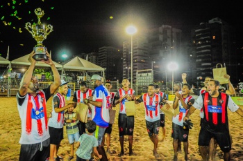Copa Vitória de Futebol de Areia - Final da Categoria Masculino entre River PSNE versus BAVI Jesus de Nazareth