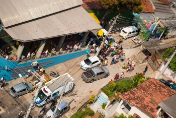 Viva Piedade - Ações sociais no bairro durante o dia 16 de março