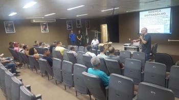 Palestra acidentes de trabalho