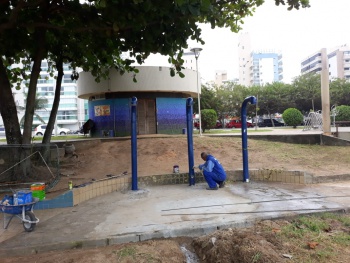 manutenção no parque atlântica