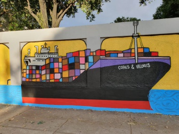 Grafite de Nico - A Arte é Nossa