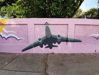 Grafite de Nico - A Arte é Nossa
