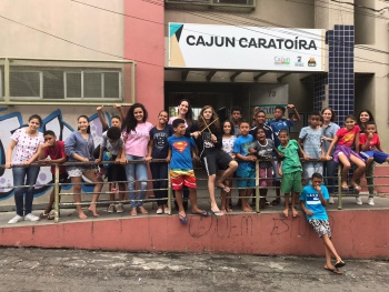 Oficina de composição fotográfica no Cajun Caratoíra em parceria com a Ufes
