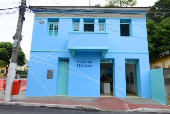 Fachada do Museu do Pescador (Ilha das Caieiras