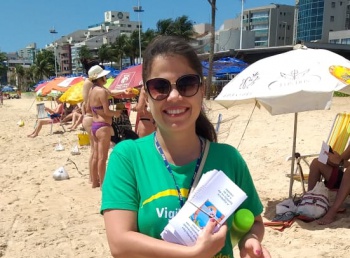 Ação da Vigilância Sanitária nas praias