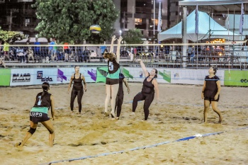 Finais do 5º Torneio de Quartetos de Vôlei de Praia na Arena Verão Vitória 2020