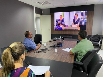 Coronavírus: Videoconferência com presidente Bolsonaro