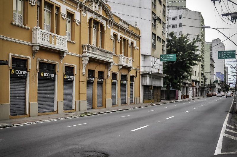 Avenida Jerônimo Monteiro - Centro de Vitória